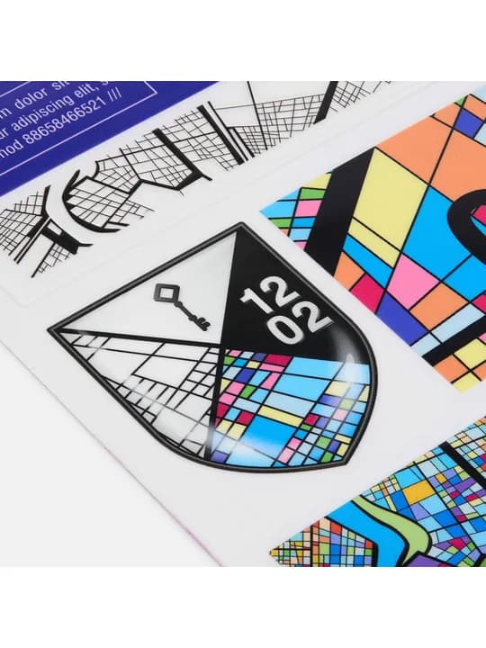 Наклейки UV-DTF Sticker Pack на заказ