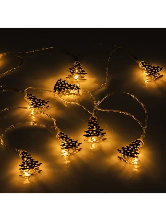 Светодиодная гирлянда Golden Lights, золотистая