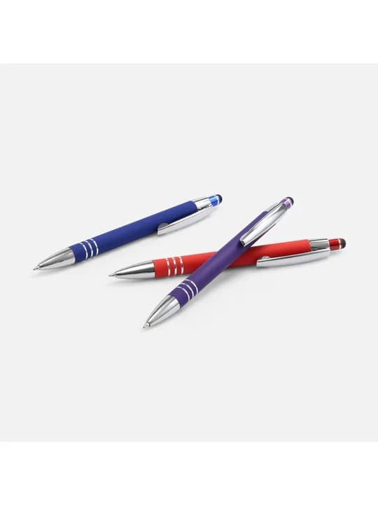 Ручка шариковая Sansen Soft Touch со стилусом