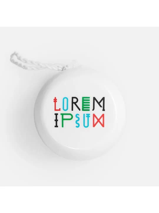 Антистресс-игрушка йо-йо Loopy, белая