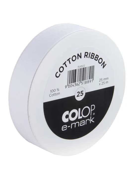 Лента Colop E-mark 25, белая