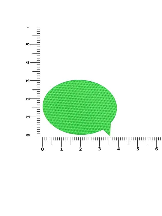 Наклейка тканевая Lunga Bubble, M