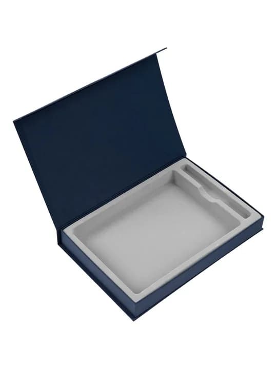 Коробка Silk с ложементом под ежедневник 15х21 см и ручку, ver.2