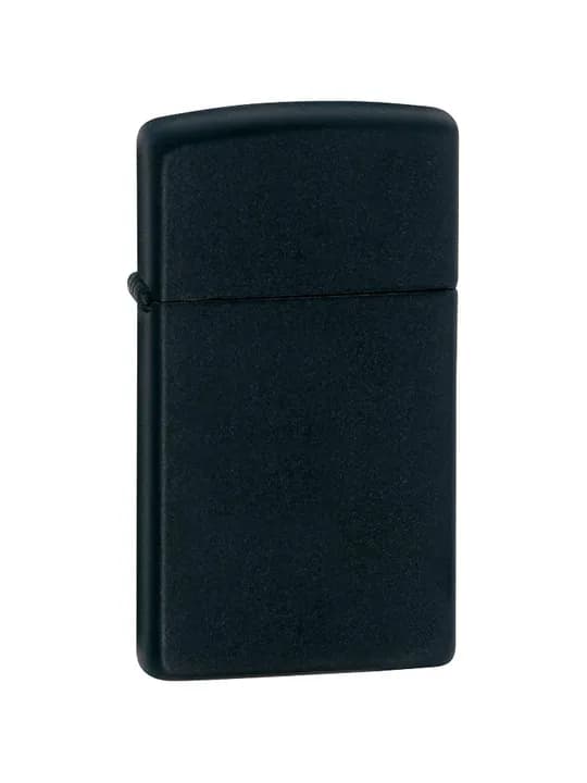 Зажигалка Zippo Slim Matt, матовая черная