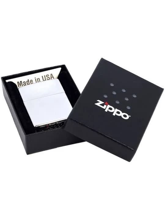 Зажигалка Zippo Classic High Polish, серебристая