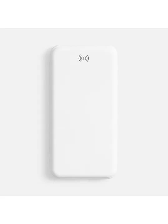 Аккумулятор с беспроводной зарядкой All Day Wireless, 10000 мАч, белый