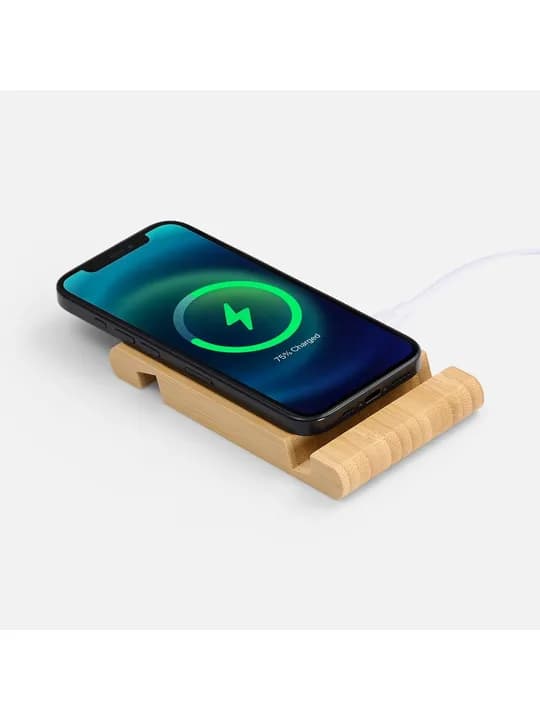 Подставка с беспроводной зарядкой Bamboost