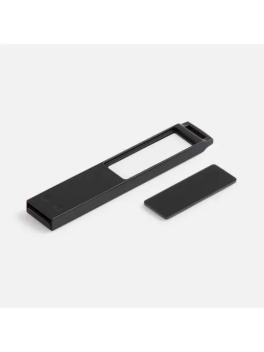 Флешка markBright Black с синей подсветкой, 32 Гб