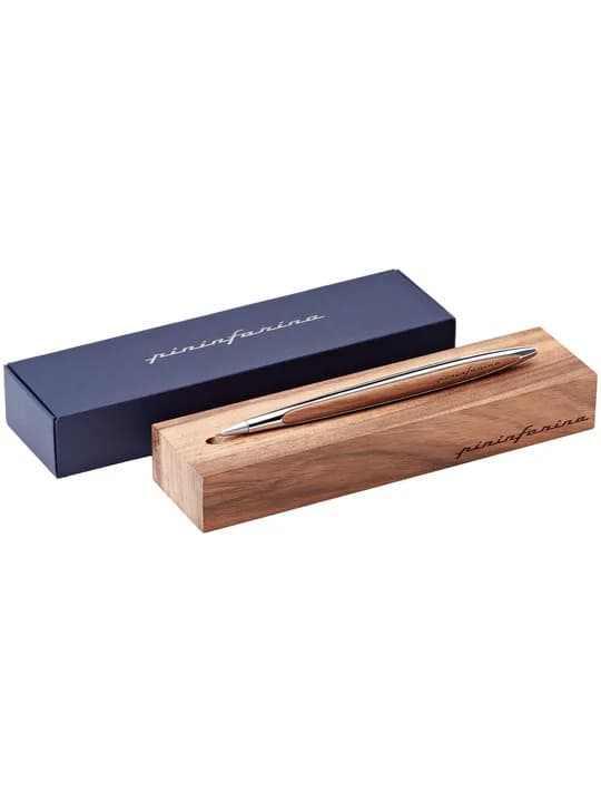 Шариковая ручка Cambiano Shiny Chrome Walnut