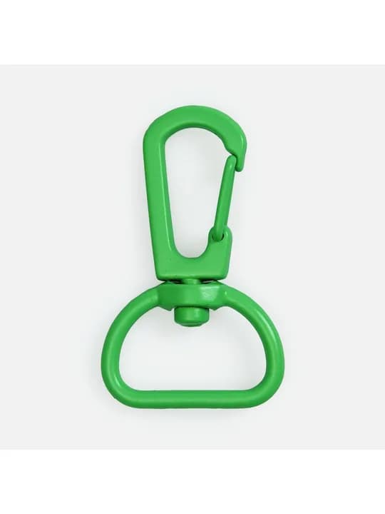 Застежка-карабин Snap Hook, M, зеленый неон
