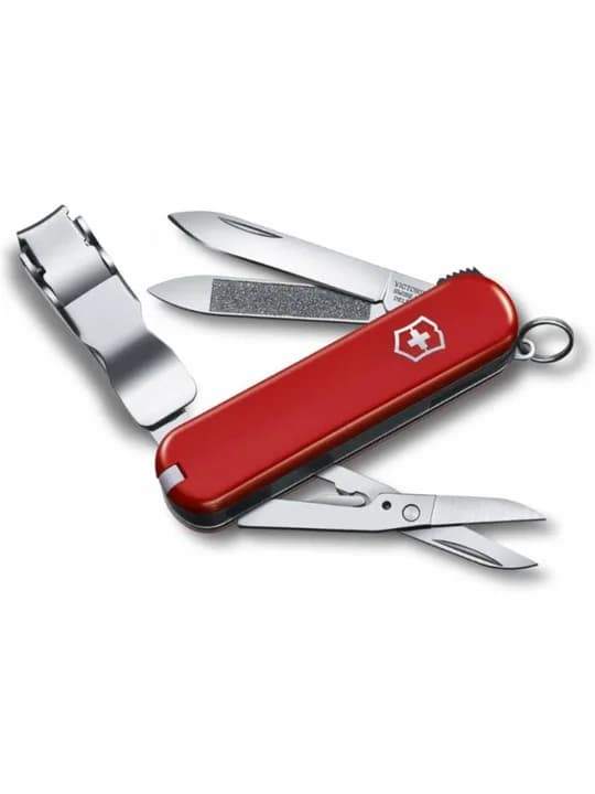 Нож-брелок Nail Clip 580, красный