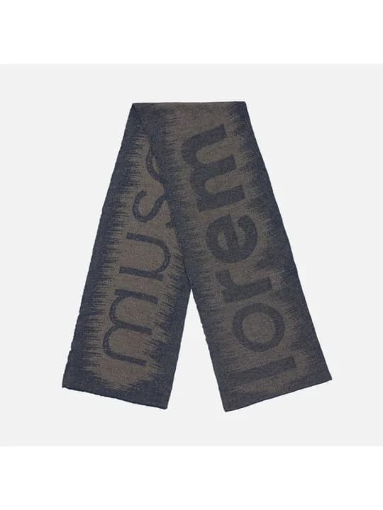 Шарф Denim XL на заказ, полушерсть