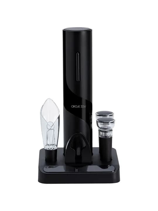 Винный набор Circle Joy Electric Wine Bottle Opener, черный