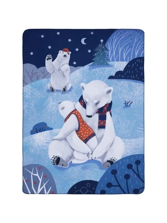Флисовый плед Wintart Bear