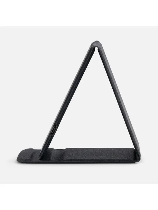 Подставка для смартфона с беспроводной зарядкой Kickstand, серая