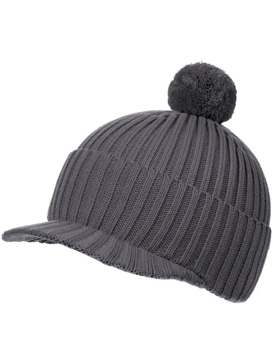 Вязаная шапка с козырьком Peaky
