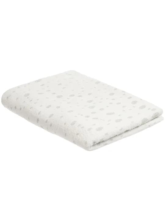 Плед Snowspot Fluffy, белый с люрексом