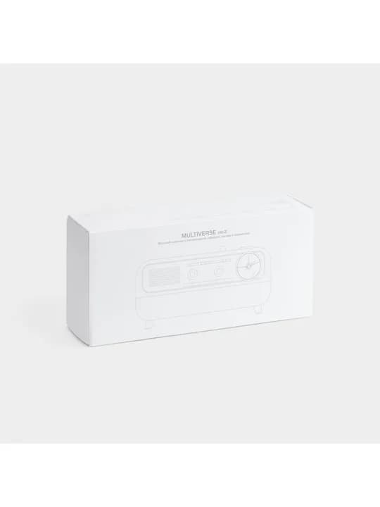 Bluetooth-колонка с беспроводной зарядкой, часами и подсветкой Multiverse, ver.2