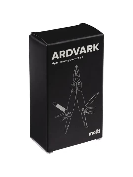 Мультиинструмент Ardvark, серебристый