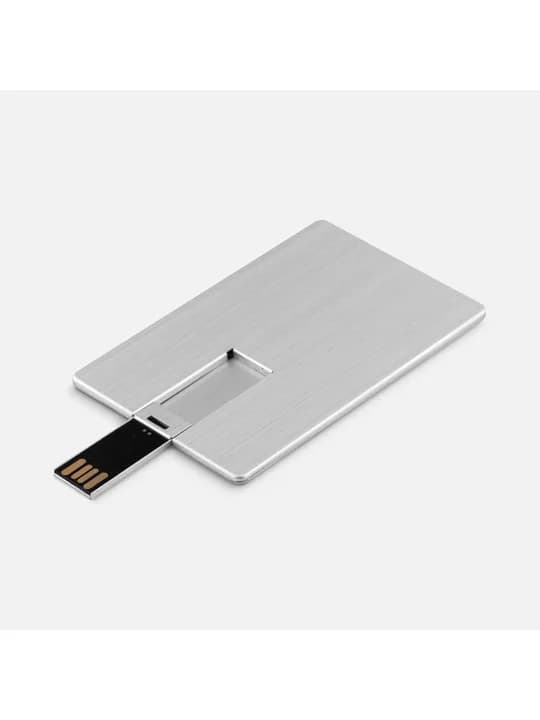 Флешка Platinum Card, 32 Гб, серебристая