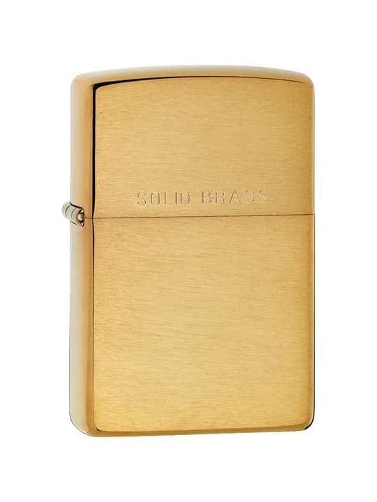 Зажигалка Zippo Classic Brushed, золотистая