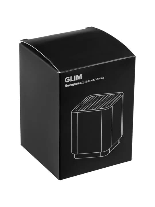 Беспроводная колонка с подсветкой гравировки Glim