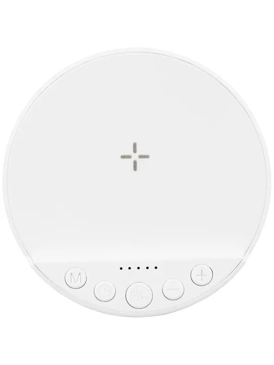 Bluetooth-колонка с беспроводной зарядкой relaxTime, белая