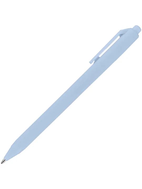 Ручка шариковая Cursive Soft Touch, голубая