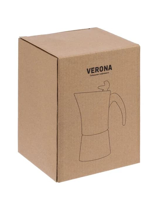 Гейзерная кофеварка Verona, в коробке