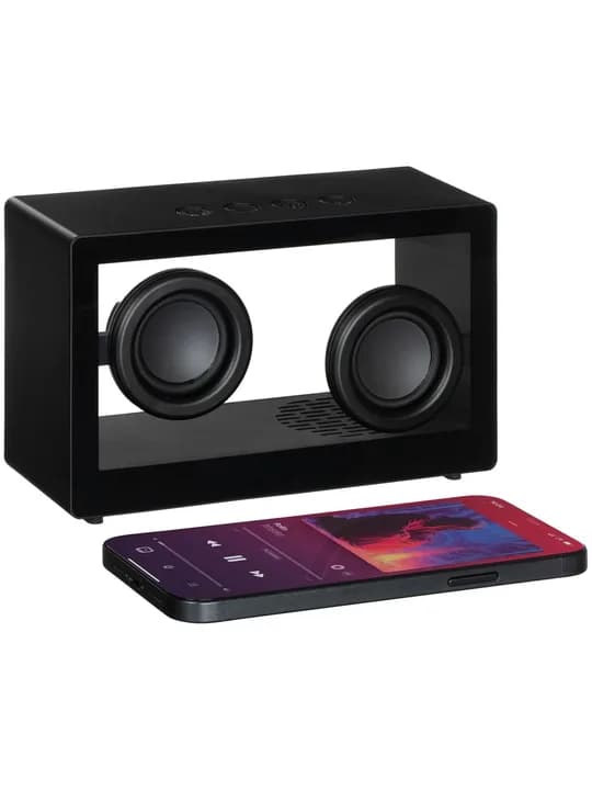 Bluetooth-колонка со светомузыкой Sensofonic, черная