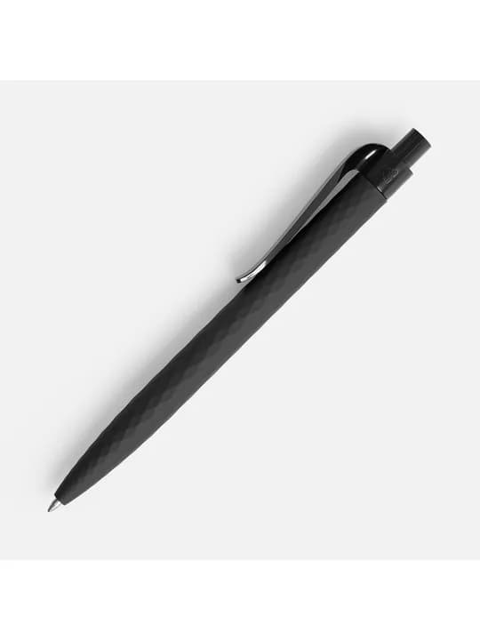 Ручка шариковая Prodir QS01 PRP-P Soft Touch, черная