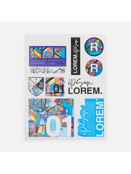 Наклейки UV-DTF Sticker Pack на заказ