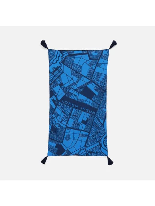 Плед на заказ Tricksy Net Light, XL, полушерсть