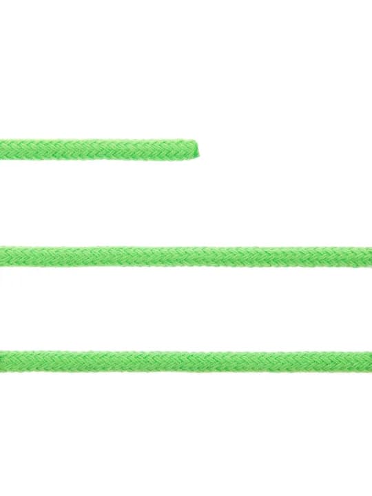 Круглый шнур Lasso L, зеленый неон, 110 см