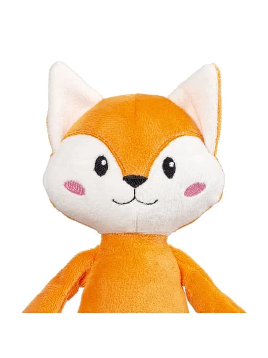 Мягкая игрушка Beastie Toys, лисенок с белым шарфом