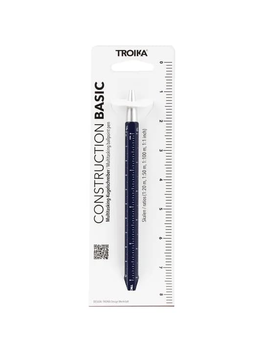 Ручка шариковая Construction Basic, темно-синяя