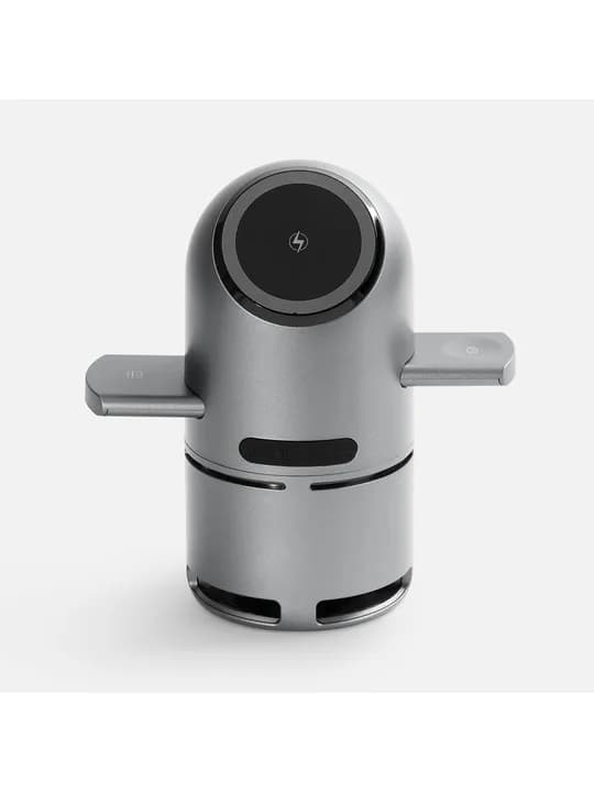 Bluetooth-колонка с беспроводной зарядкой Droid, серая