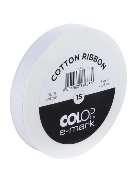 Лента Colop E-mark 15, белая