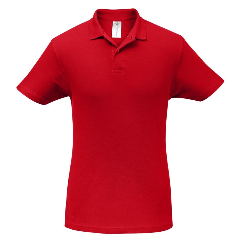 Рубашки поло ID.001 красные