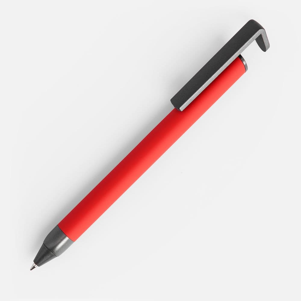 Ручка шариковая Standic Soft Touch с подставкой для телефона