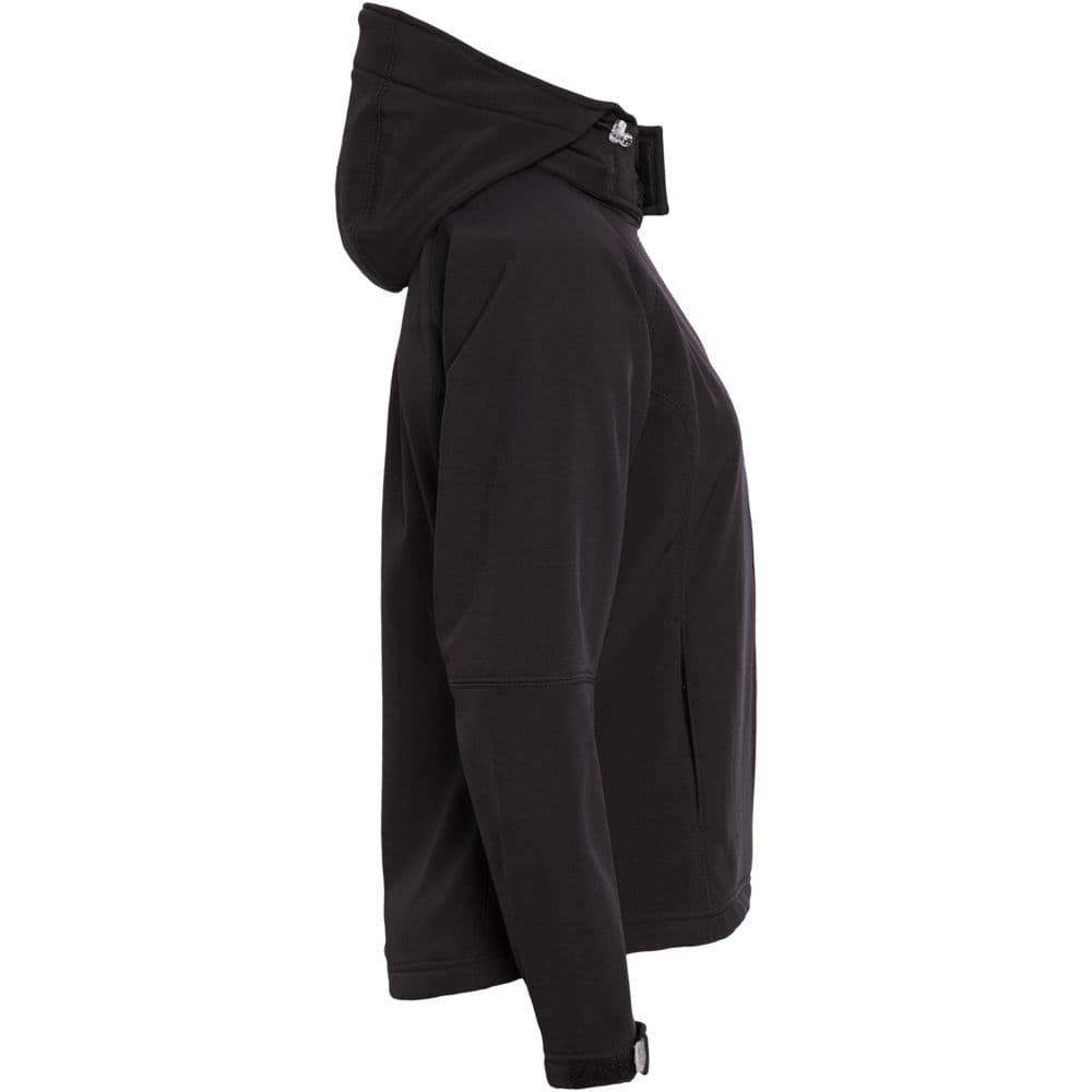 Куртки женские Hooded Softshell черные